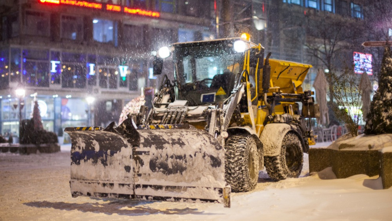 Sneg, Beograd