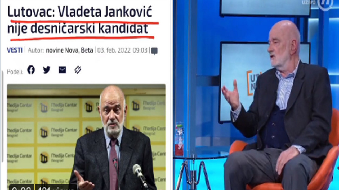Nepostojeća ideologija Vladete Jankovića