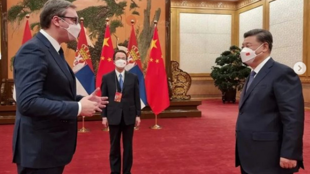 Aleksandar Vučić i Si Đinping