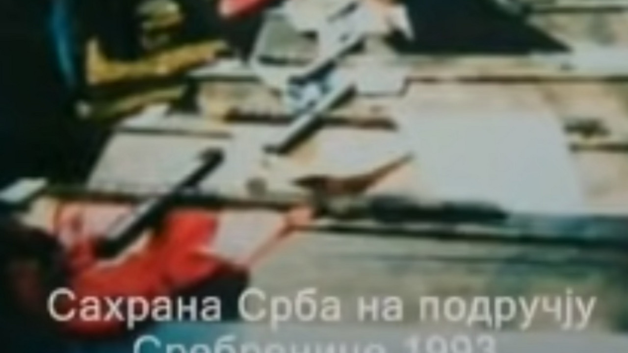 Srbi u Srebrnici 1993.