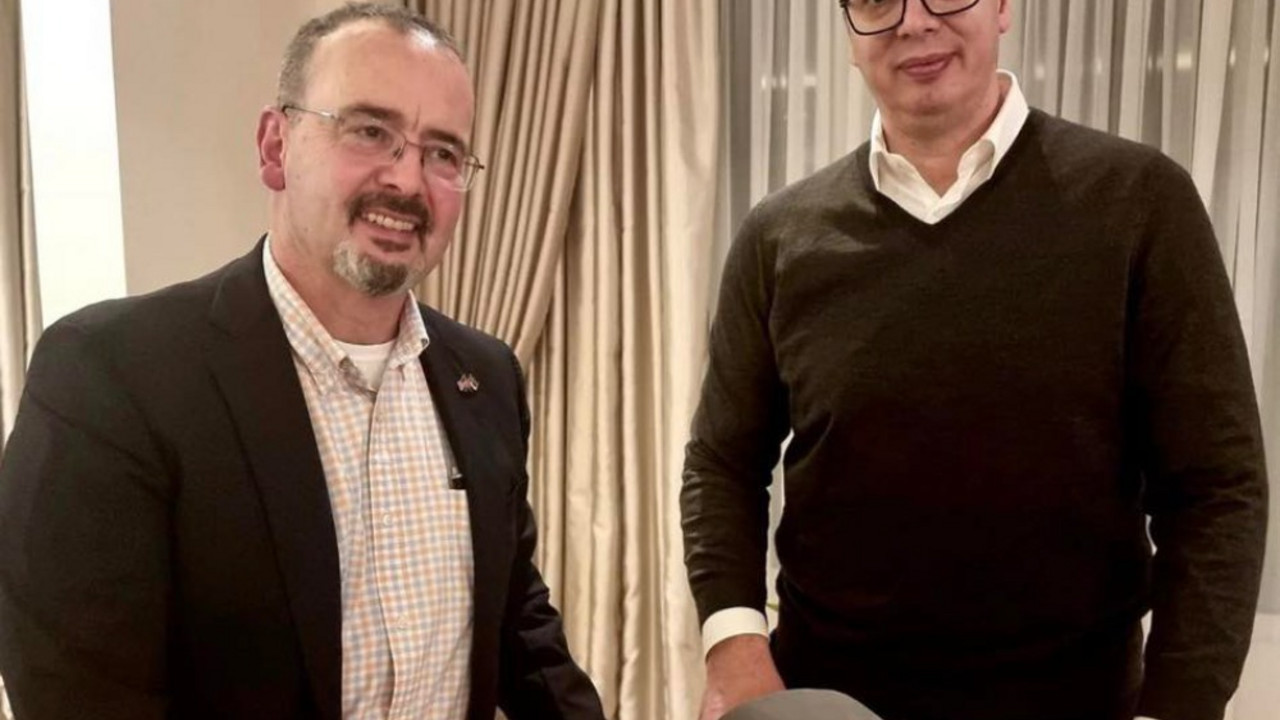 Aleksandar Vučić i Entoni Godfri