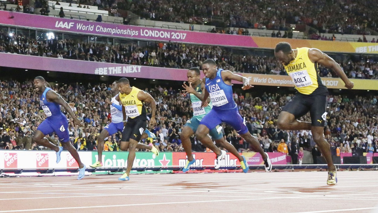 Džastin Getlin, Jusein Bolt