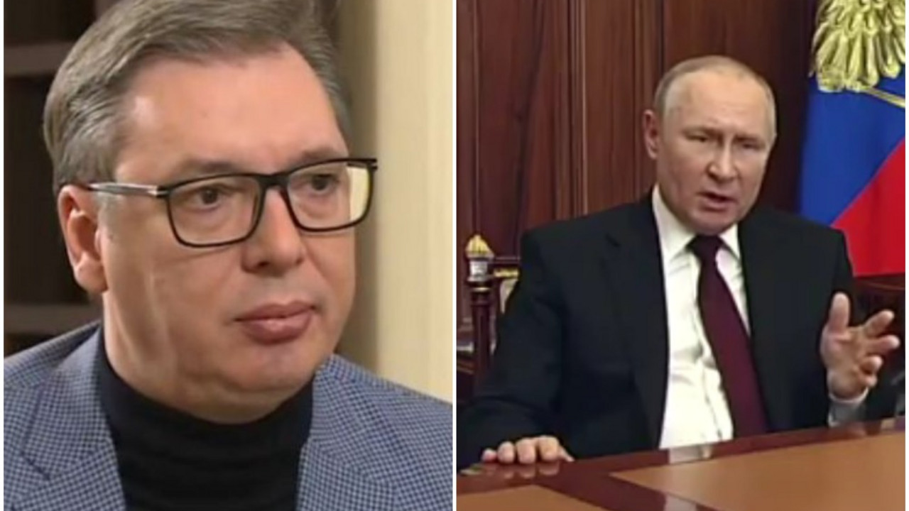 Aleksandar Vučić i Vladimir Putin
