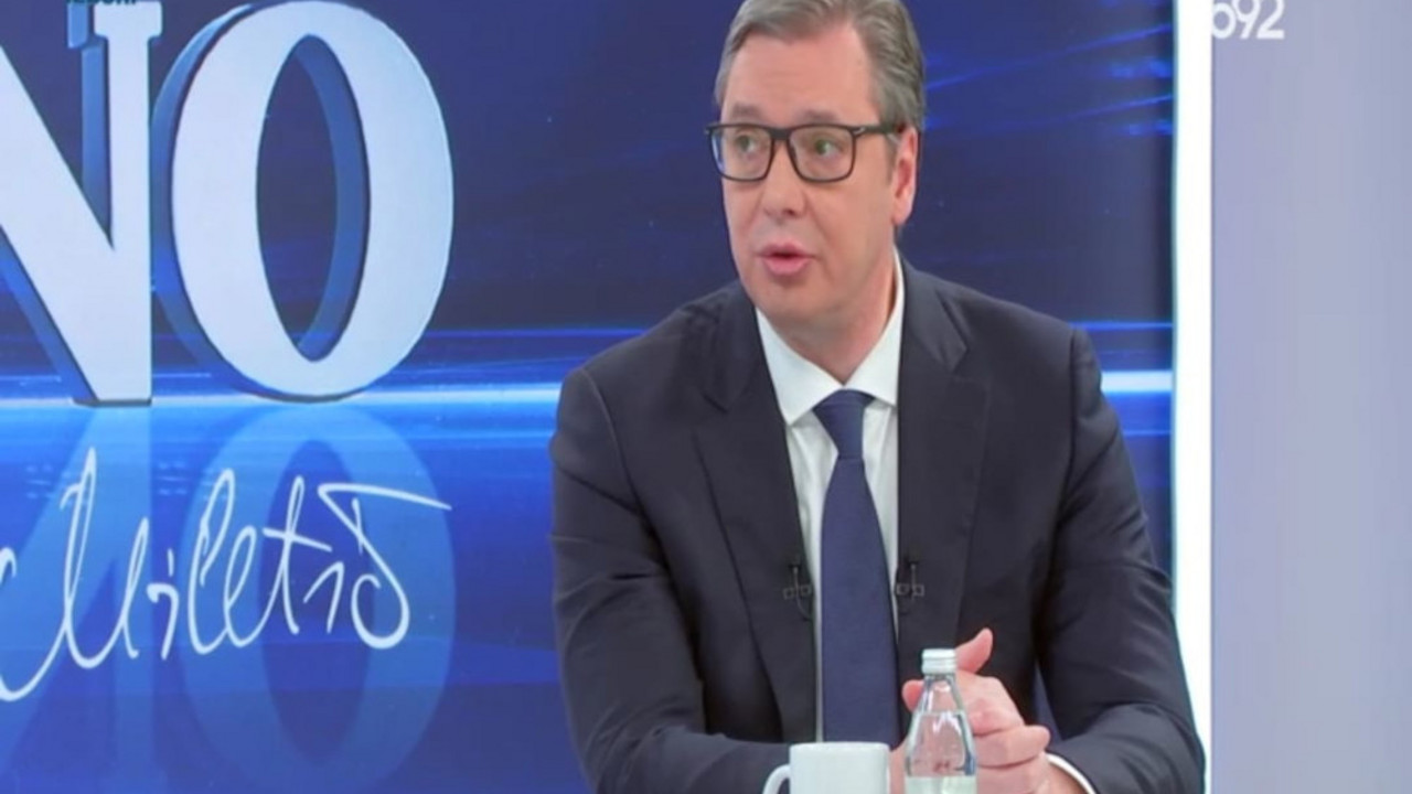 Aleksandar Vučič u emisji "Direktno sa Minom Miletić"