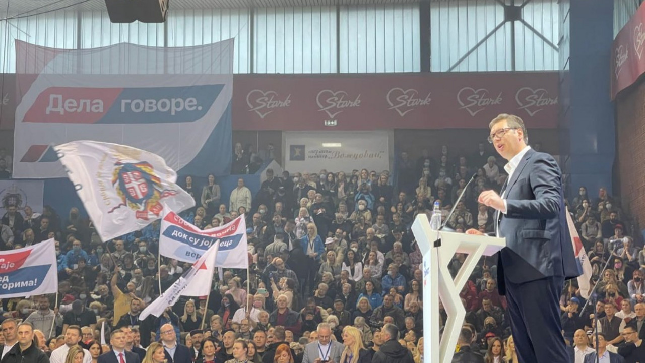 Aleksandar Vučić na Voždovcu