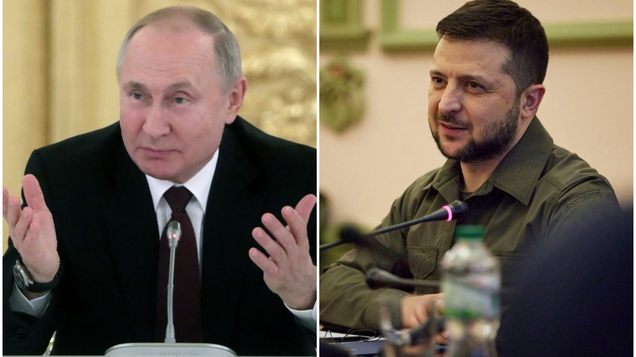 Vladimir Putin i Zelenski