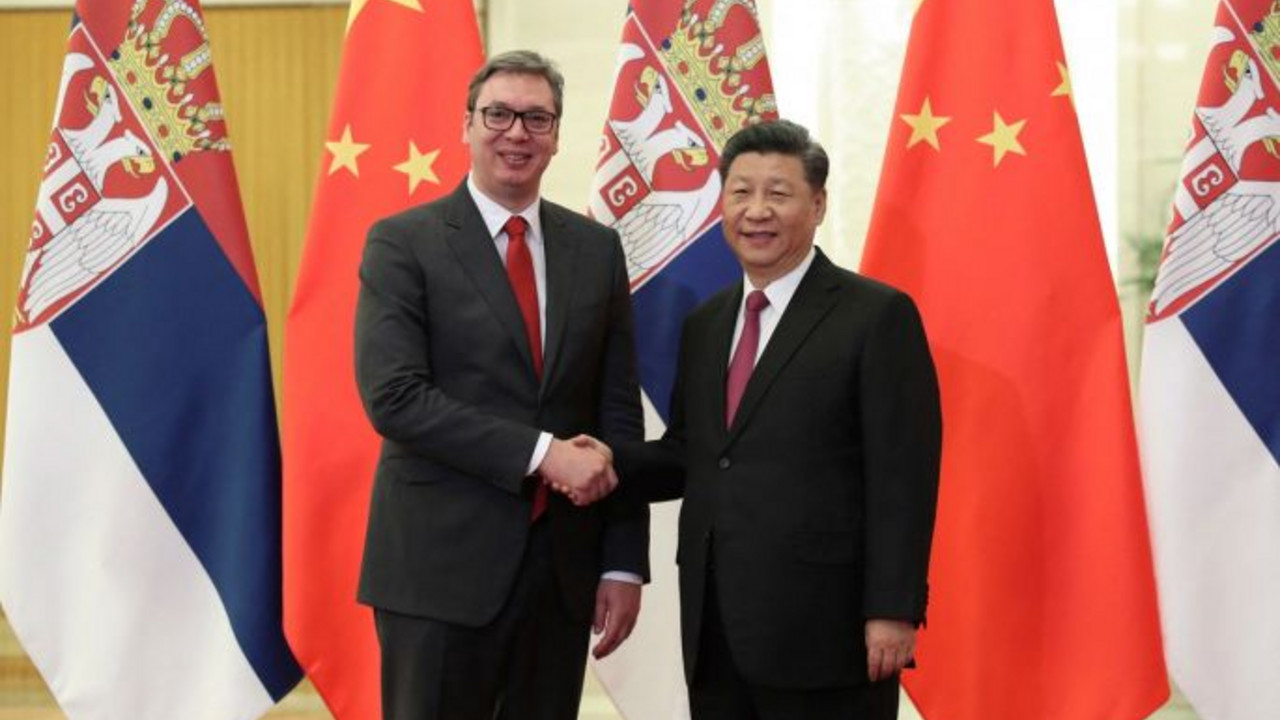Aleksandar Vučić i Si Đinping