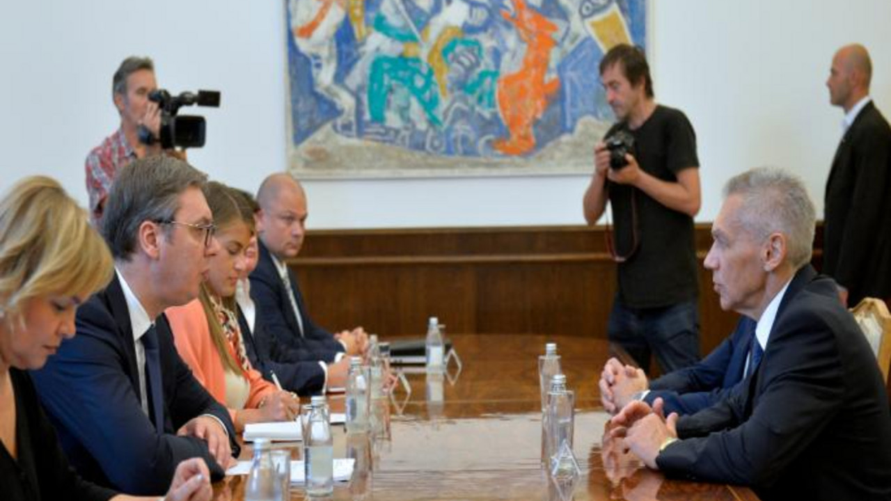 Aleksandar Vučić i Bocan Harčenko