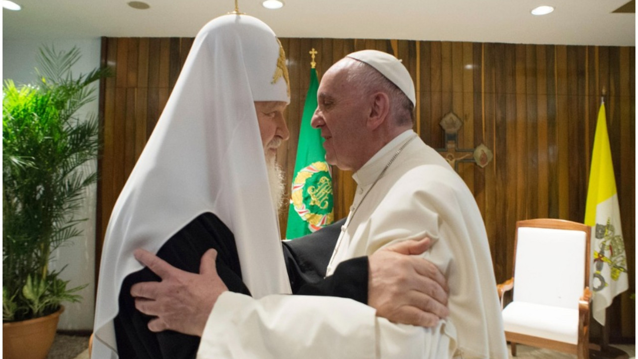 Patrijarh Kiril i papa Franja