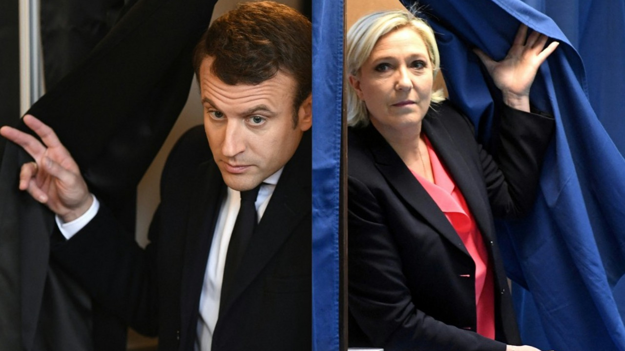 Emanuel Makron i Marin Le Pen