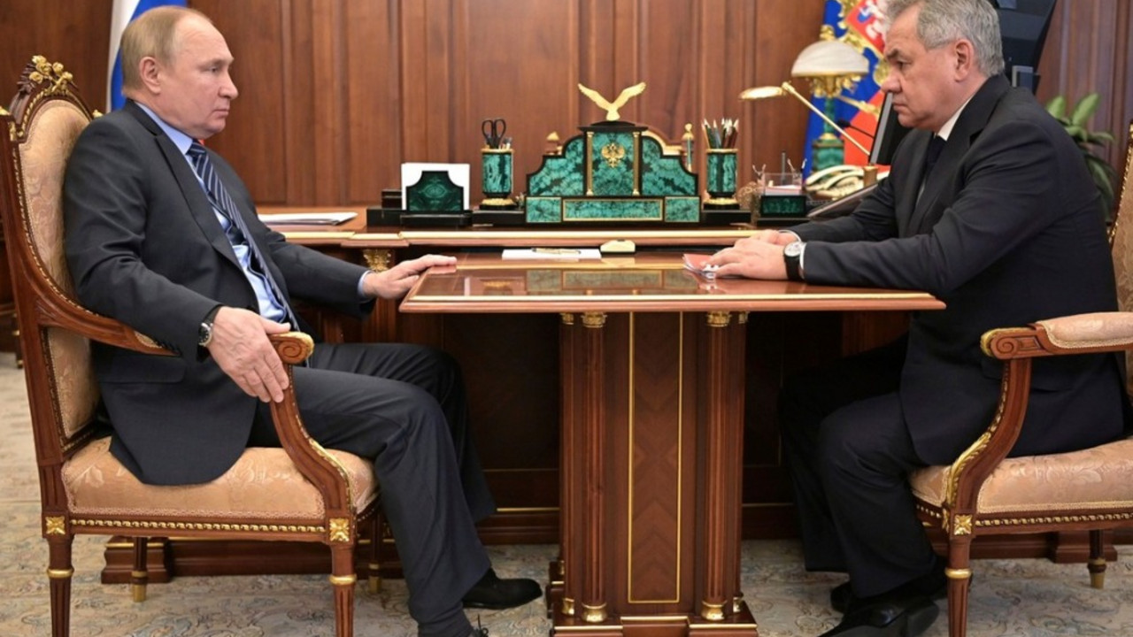 Šojgu, Putin