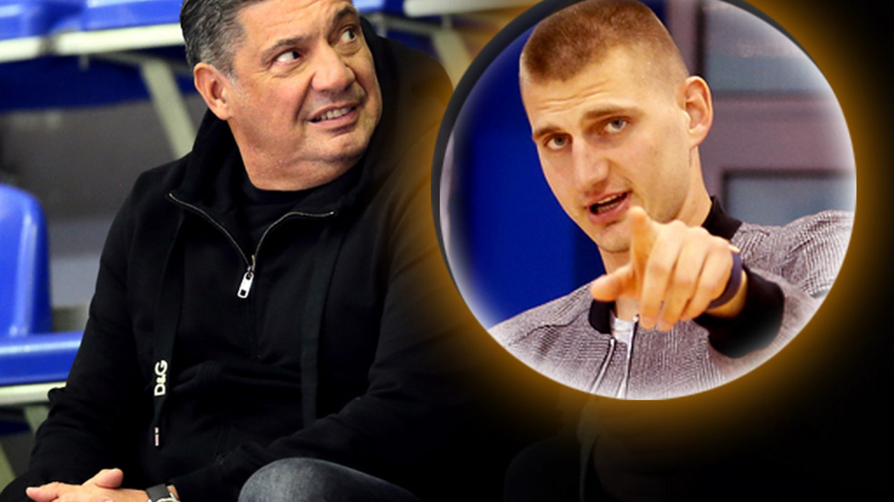 Miško Ražnatović i Nikola Jokić