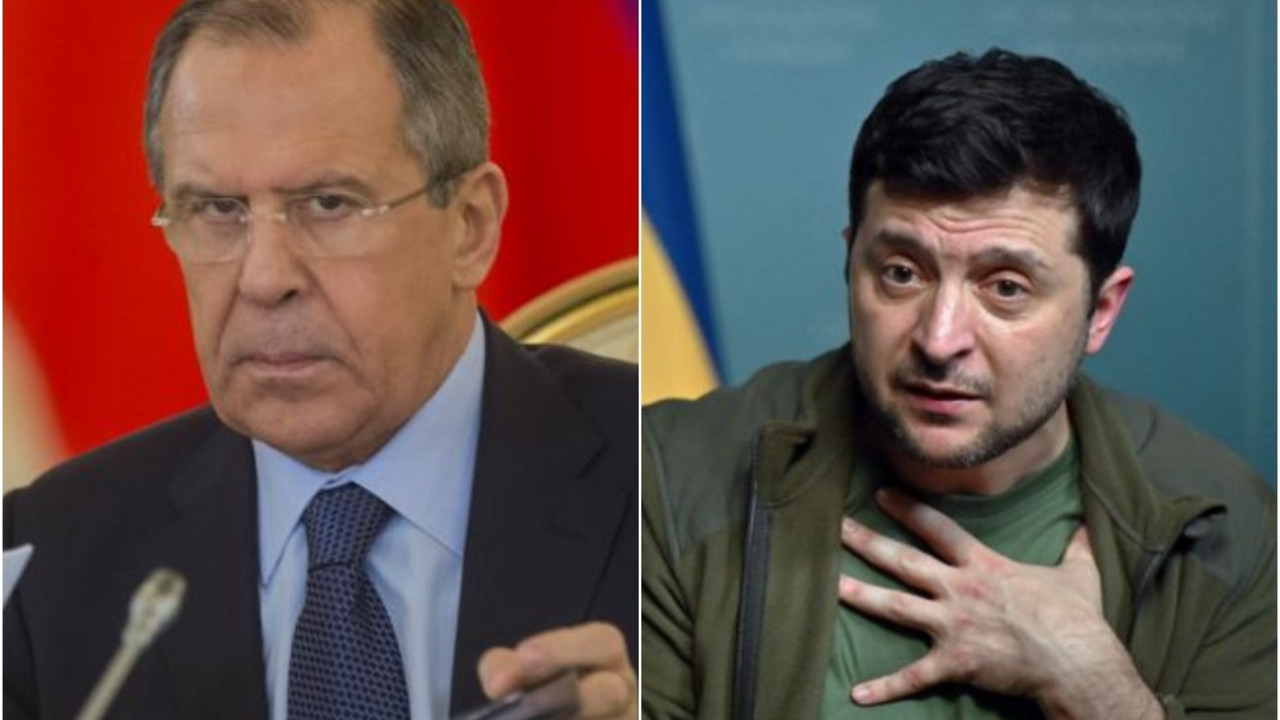 Sergej Lavrov i Volodimir Zelenski