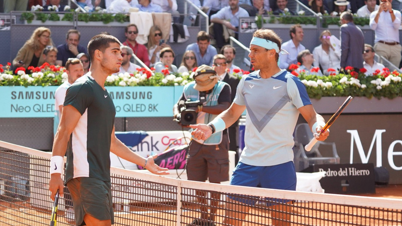 Karlos Alkaraz i Rafael Nadal