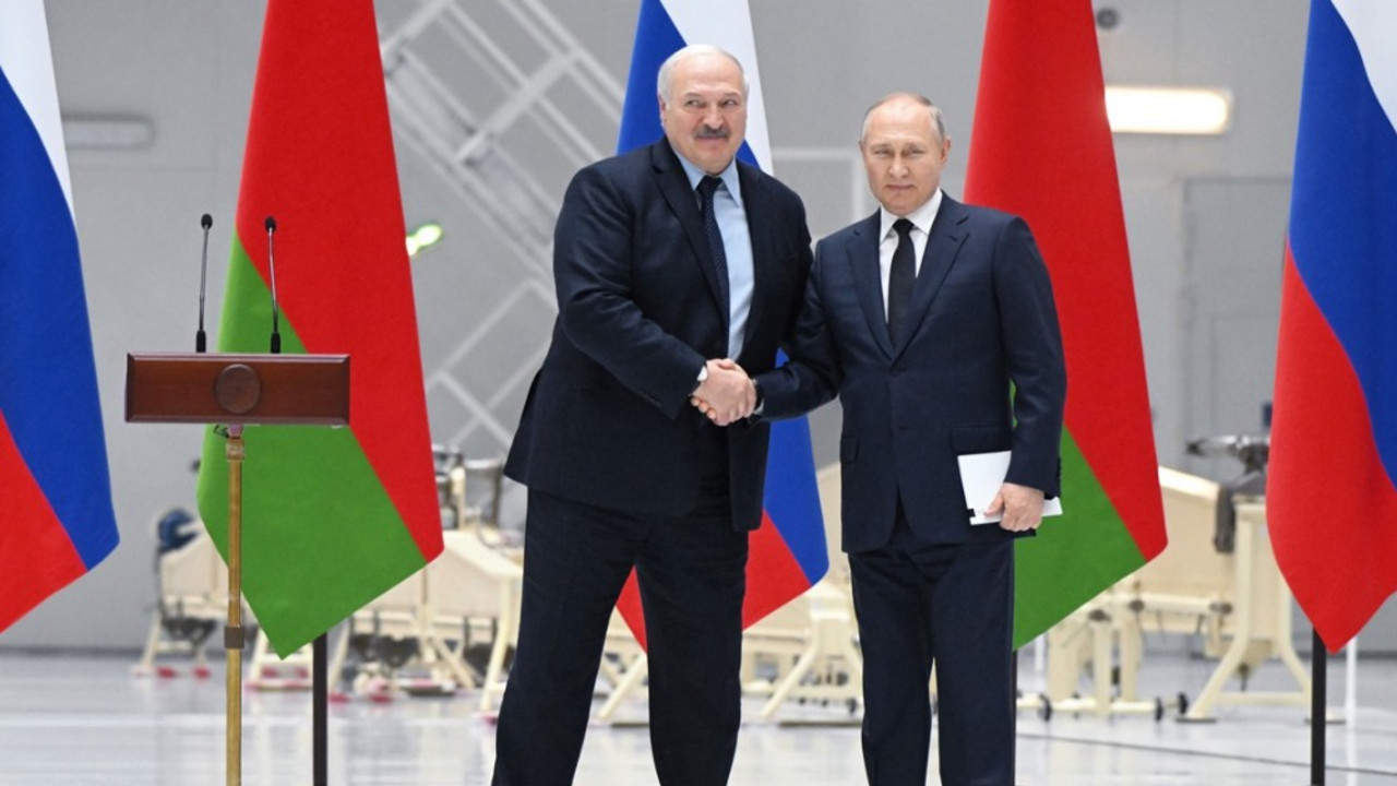 Aleksandar Lukašenko i Vladimir Putin