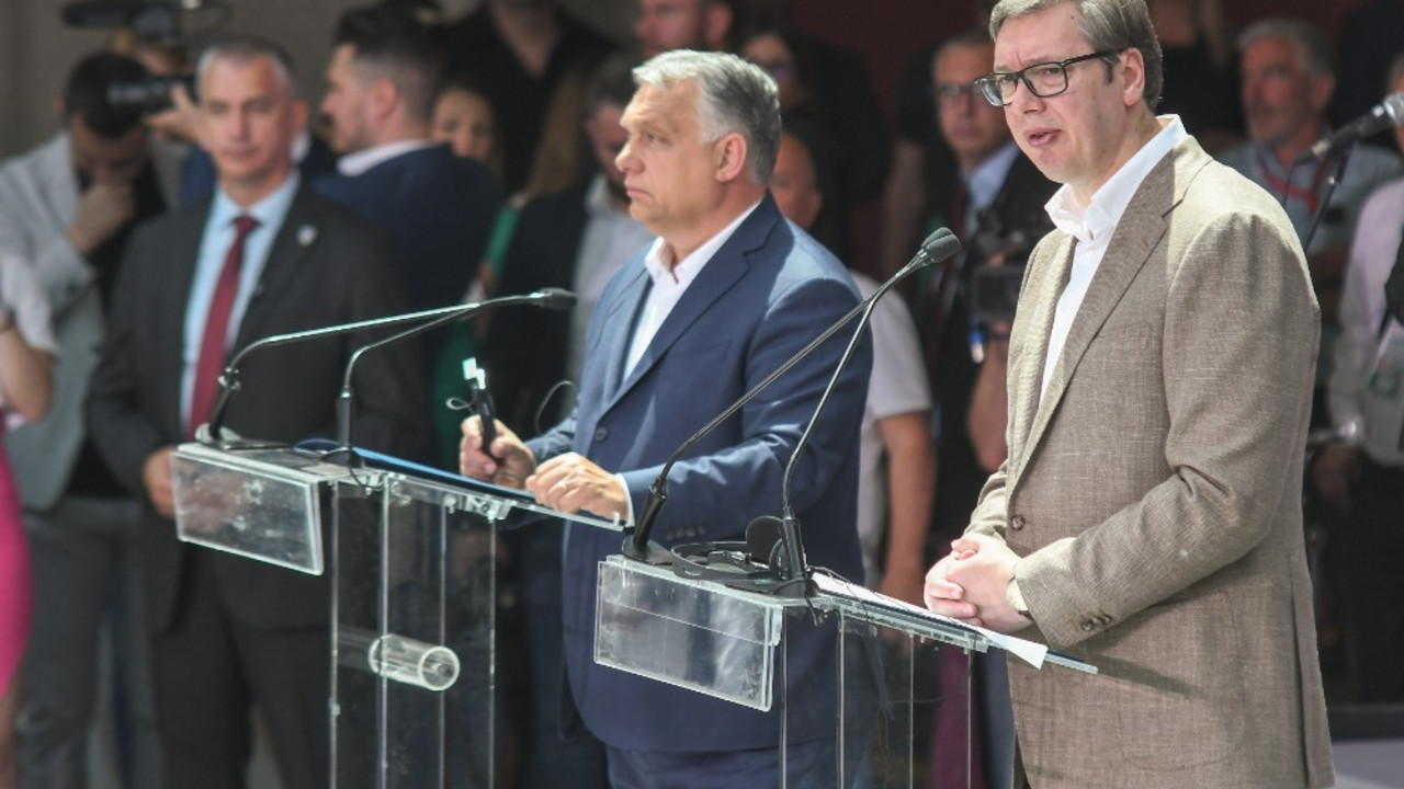 Aleksandar Vučić i Viktor Orban