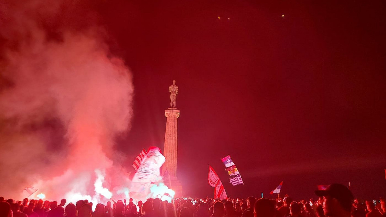 Slavlje Delija kod Pobednika na Kalemegdanu