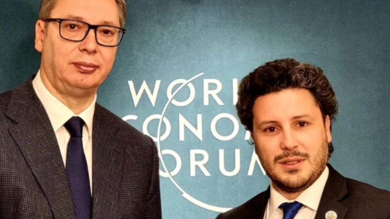 Aleksandar Vučić i Dritan Abazović