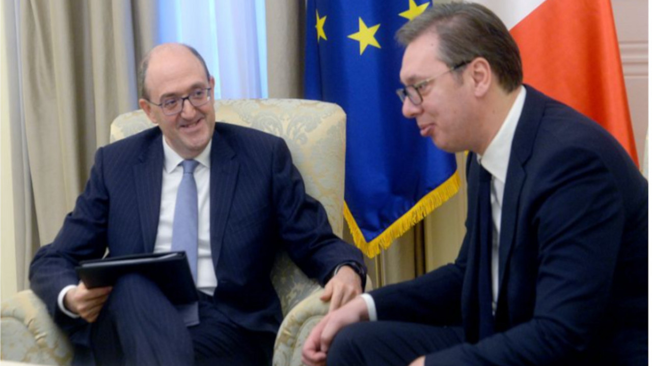 Aleksandar Vučić i italijanski ambasador