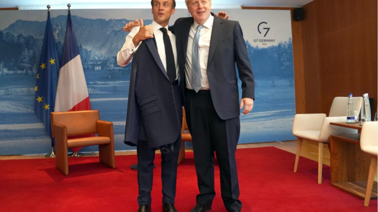 Makron i Džonson