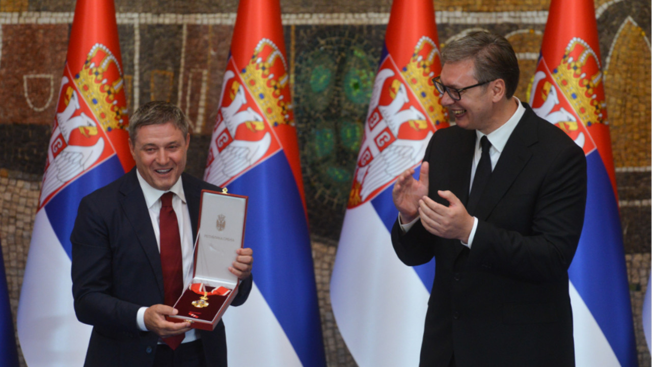Aleksandar Vučić i Piksi