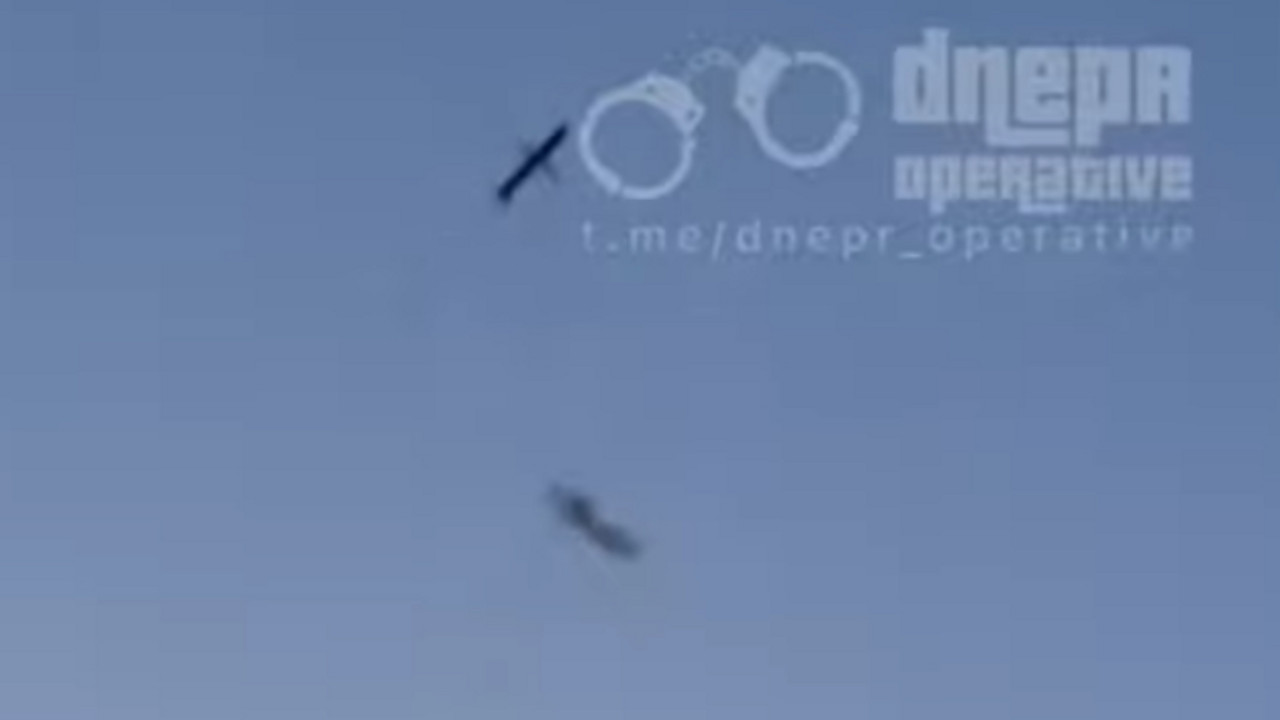 Susret ruske i ukrajinske rakete