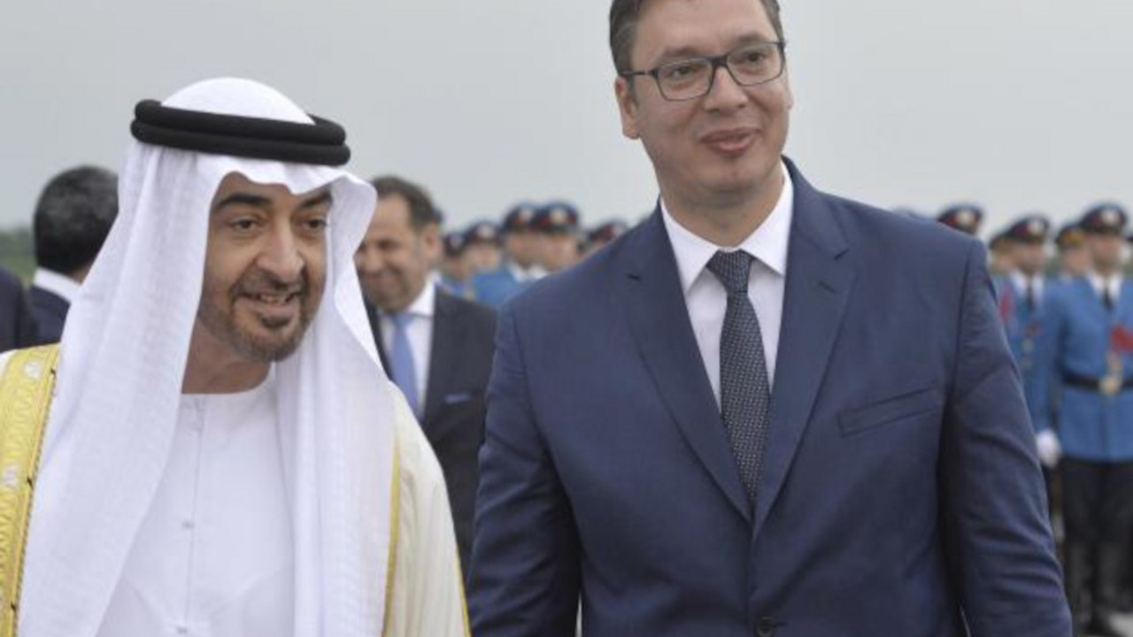 Aleksandar Vučić i Muhamed bin Zajed