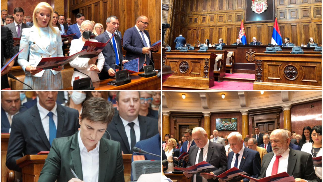 Konstituisana Skupština Srbije