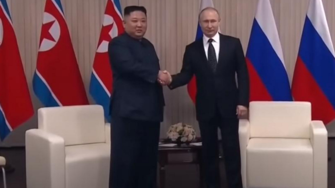 Kim Džong Un i Vladimir Putin