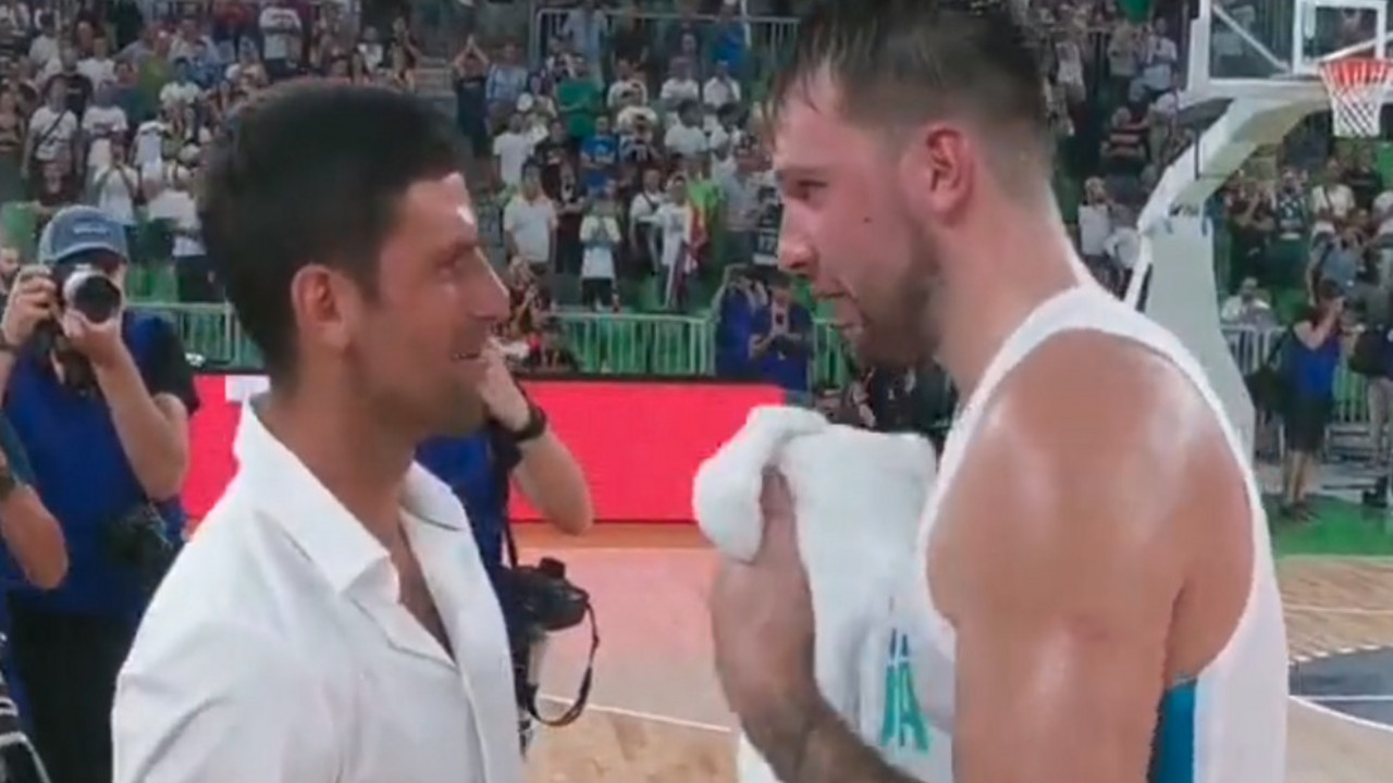 Novak Đoković i Luka Dončić