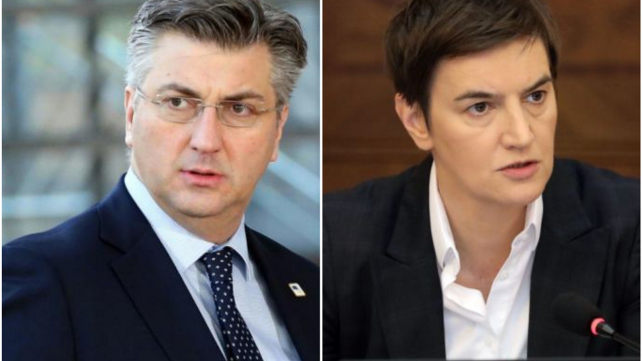 Andrej Plenković i Ana Brnabić