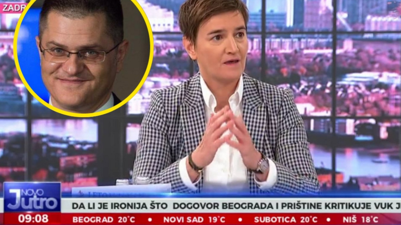 Ana Brnabić - Vuk Jeremić