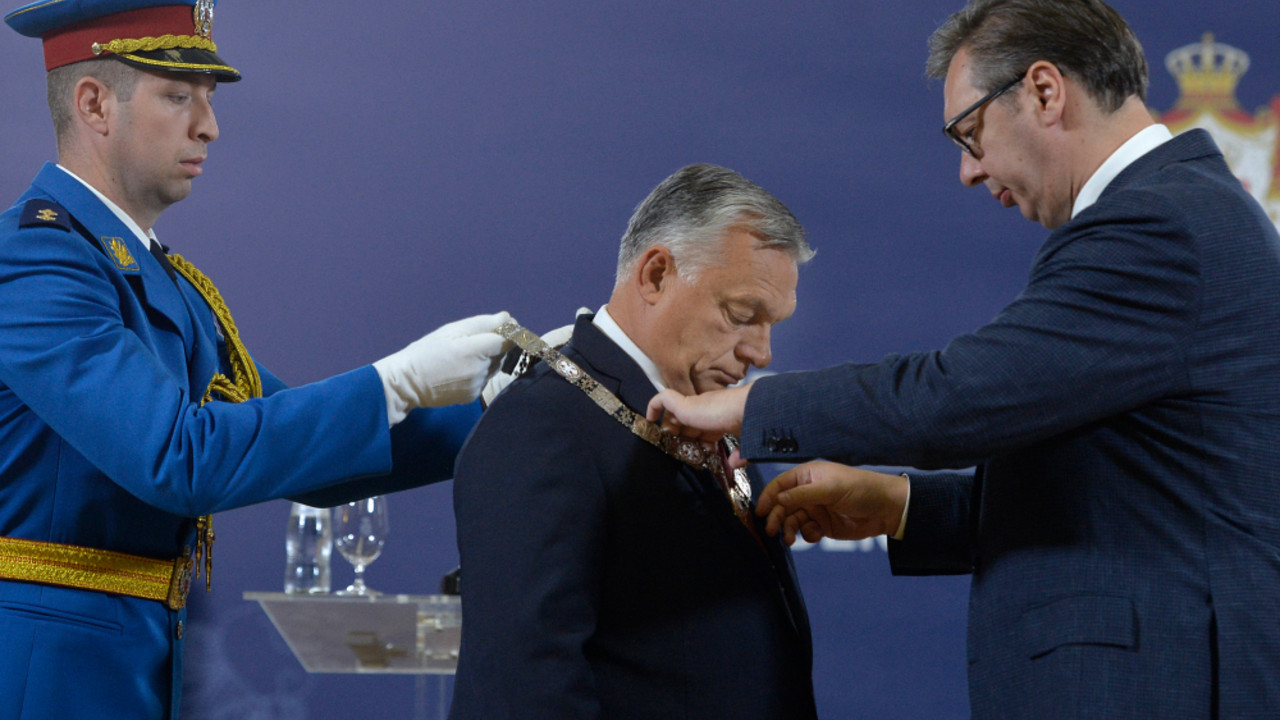 Viktor Orban i Aleksandar Vučić