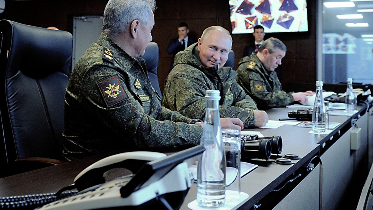 Sergej Šojgu, Vladimir Putin i Valerij Gerasimov