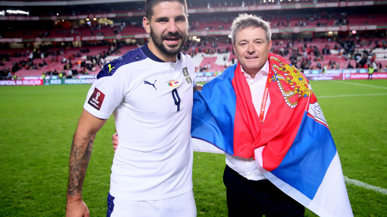 Aleksandar Mitrović i Dragan Stojković Piksi