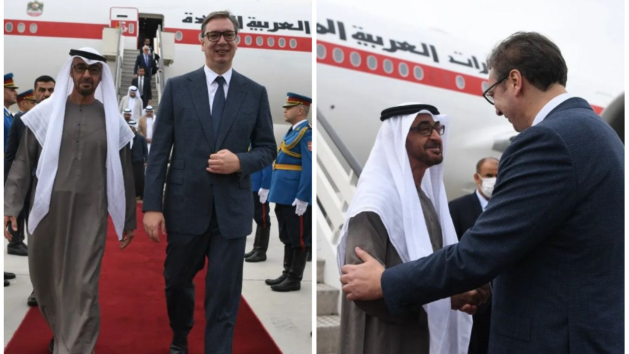 Aleksandar Vučić dočekao predsenika UAE