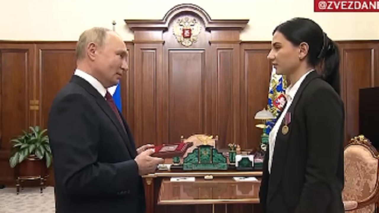 Vladimir Putin i Jelena Karabet