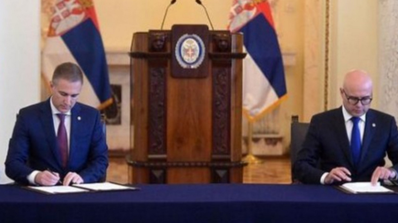 Nebojša Stefanović i Miloš Vučević