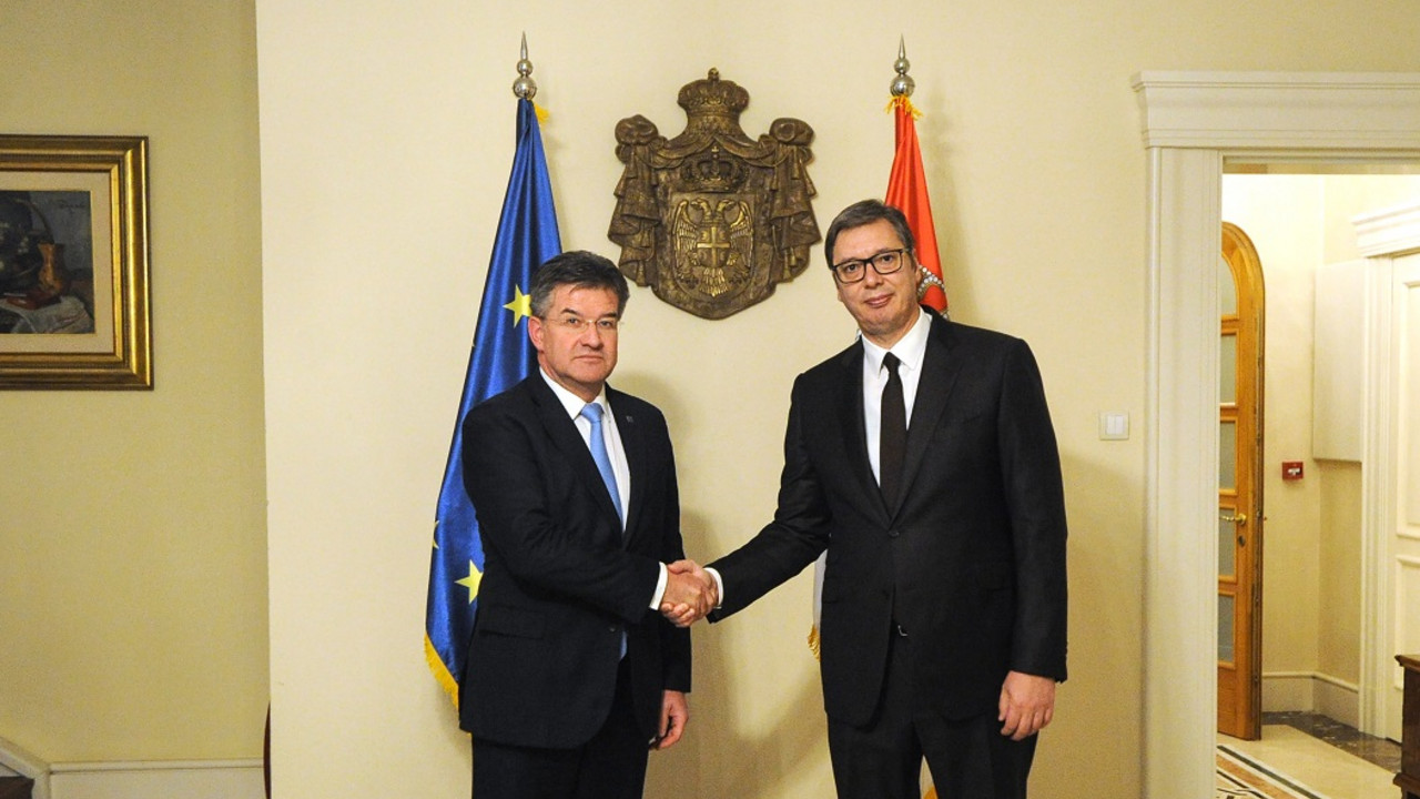 Miroslav Lajčak i Aleksandar Vučić