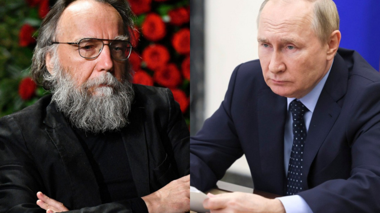 Aleksandar Dugin i Vladimir Putin