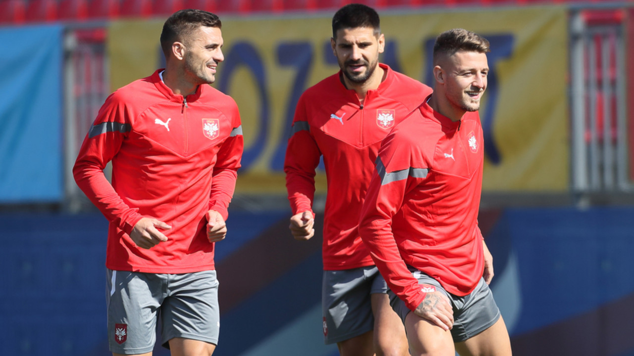 Dušan Tadić, Aleksandar Mitrović, Sergej Milinković Savić