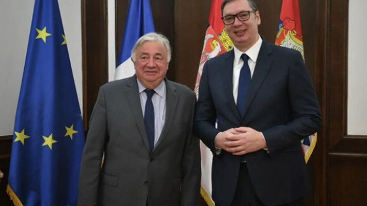 Predsednik Srbije i predsednik Senata Francuska