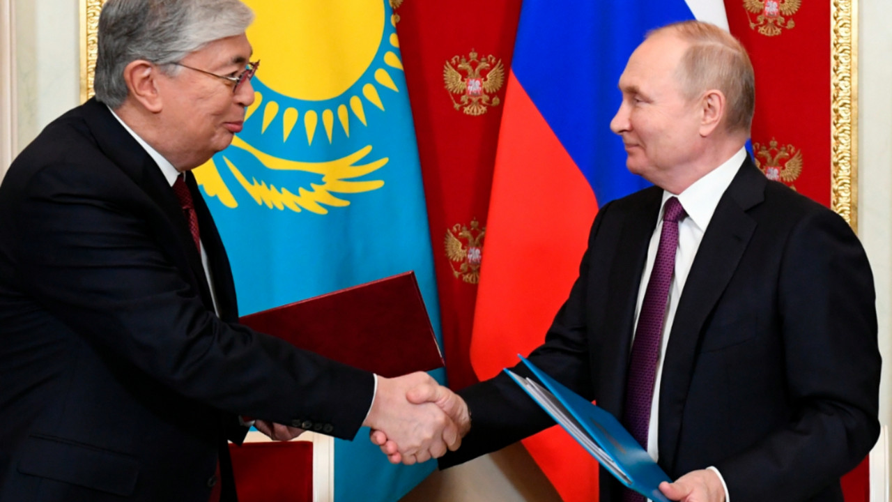 Vladimir Putin i predsednik Kazahstana