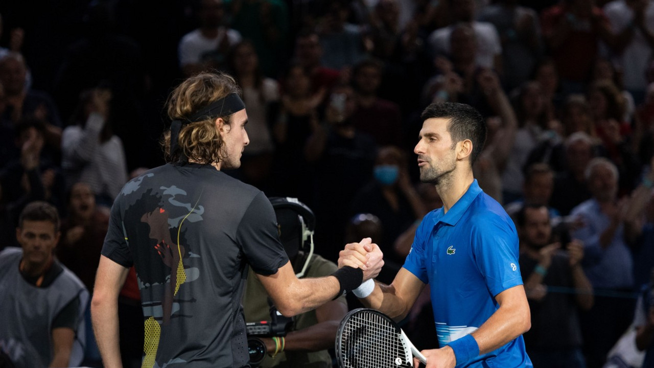 Novak Đoković i Stefanos Cicipas