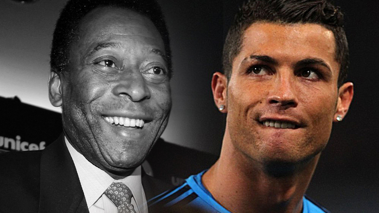 Pele i Kristijano Ronaldo