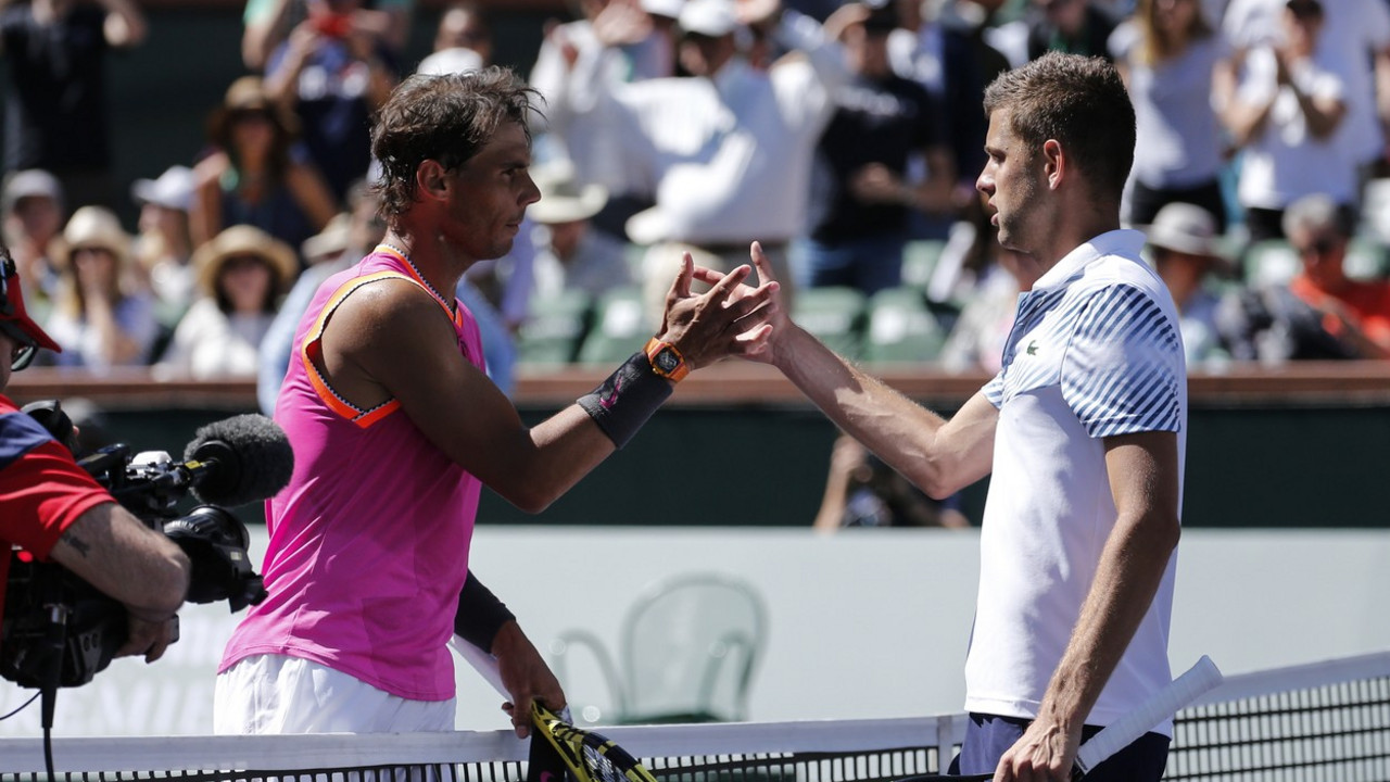 Filip Krajinović i Rafael Nadal
