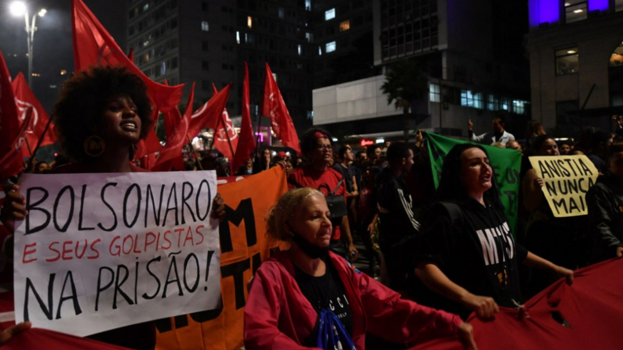 Miting podrške Luli da Silvi, Sao Paolo