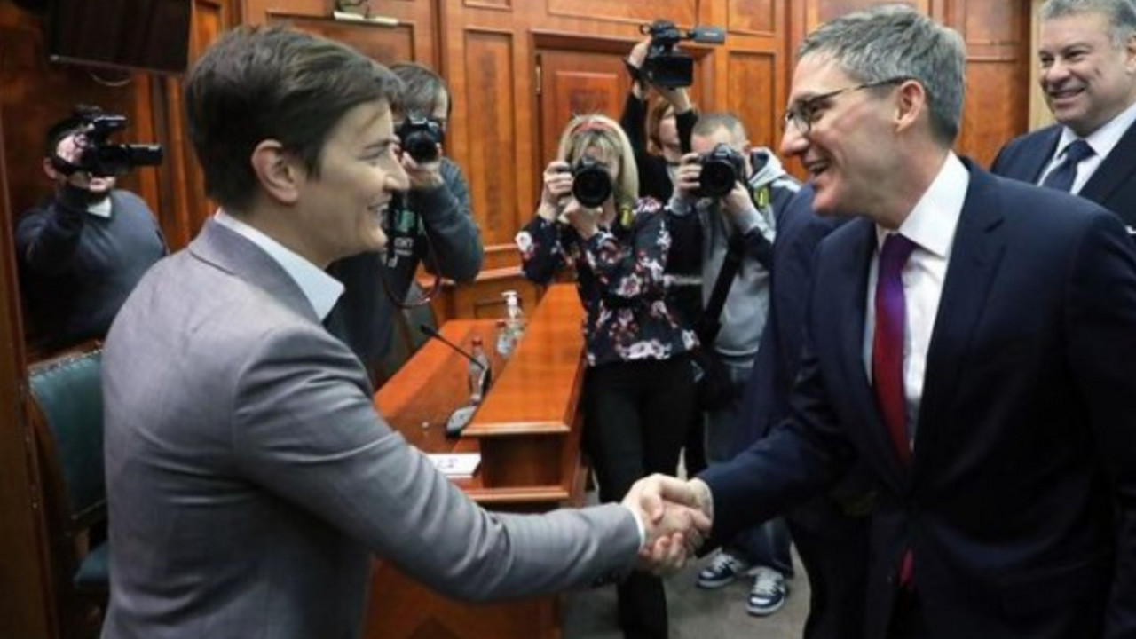 Ana Brnabić i Derek Šole