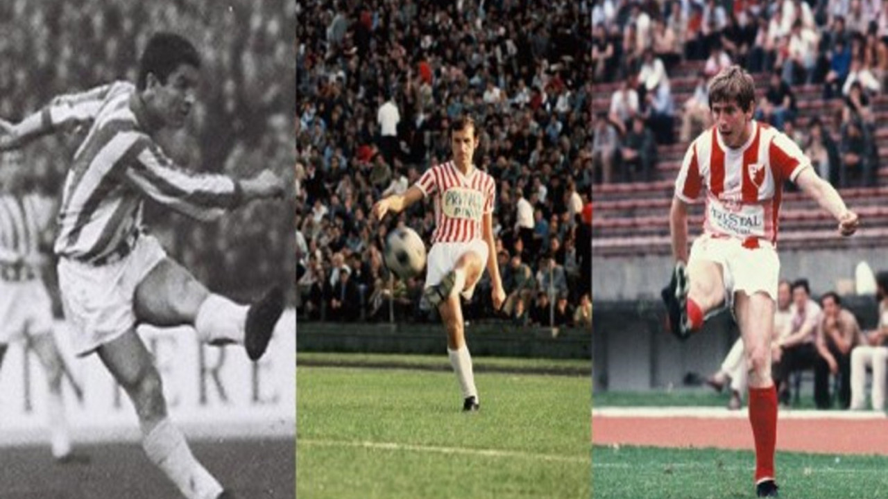 Dragoslav Šekularac, Dragan Džajić i Vladimir Petrović