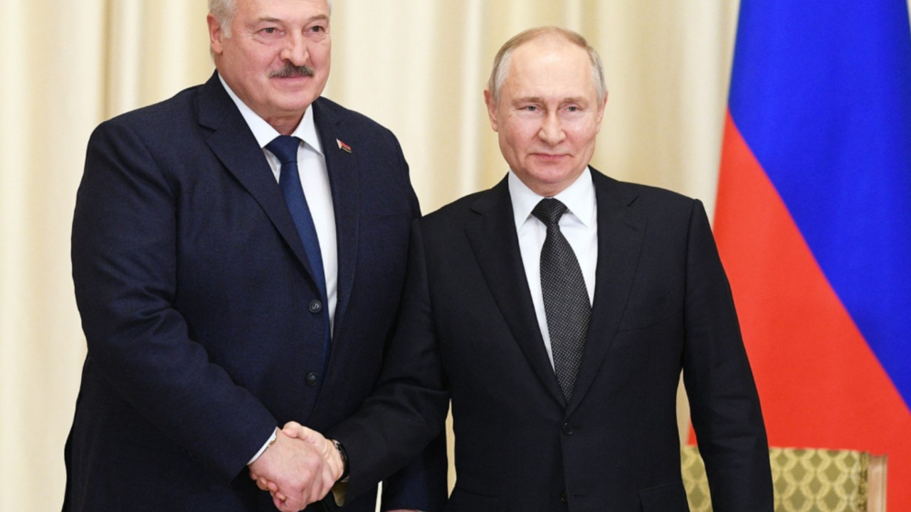 Aleksandar Lukašenko i Vladimir Putin